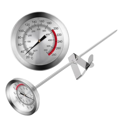 MUCKLILY Meat Thermometer Probe Digital Grill Thermometer for Cooking Fried Food and Accurate Temperature Gauge for Kitchen Use