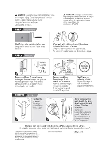 Command 5 lb Wire Back Hangers, 3 Hangers, 6 Strips - image 8