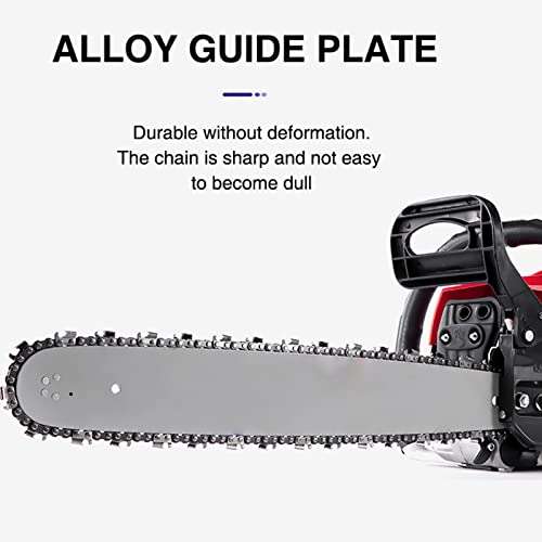 ZHANGTAOLF Gaskettensägen 52cc 2 Zyklus Benzin angetriebener Kabel und Kettensägen Hochleistungs -Gasölketten 20 Zoll… – Bild 5
