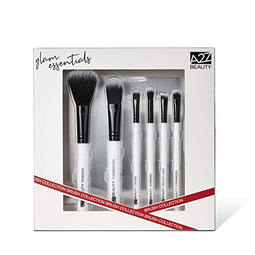 A2Z Beauty Beauty Glam Essentials Brush Set, 6 Count