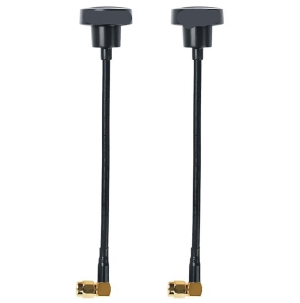 150 mm 3 dBi Omni FPV-Antenne RHCP SMA passend for 5,8 G RC FPV Racing Drone(2PCS Angle SMA)