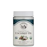 La Tourangelle, Organic Coconut Oil, Unrefined, For Cooking, Baking, Hair, and Skin Care, Pure Virgin, Expeller Pressed, 14 fl oz