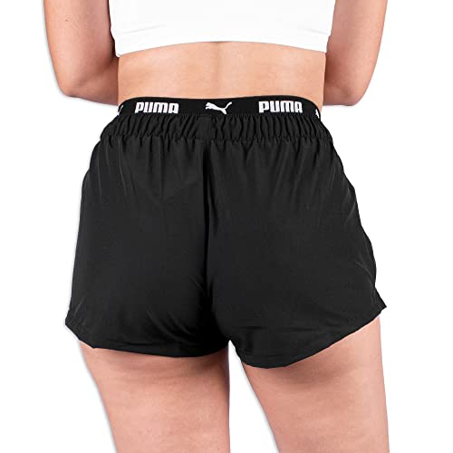 PUMA Swimming 26050001, Shorts De Praia Feminino, Preto (Black), GG