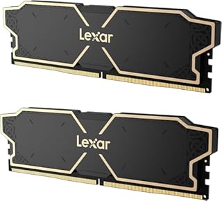 Lexar OC RAM DDR5 32GB Kit (2x16GB) 6000 MHz CL36, Memoria Desktop PC UDIMM DRAM 288-Pin, Memoria Computer da gioco DDR5 ad alte Prestazioni Supporto Intel XMP 3.0/AMD EXPO, AI, CL36-40-40-96, 1.4V