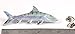 Bonefish, Fish Pin, Hand Painted, 3”, SP037PR, Bananafish, Indo-Pacific Bonefish, Bone Fish, Very Large Pin, Lapel, Hat, Pins, Brooch, Jewelry, Gift, 100% Handmade in the USA, Over 200 Fish Designs Available.
