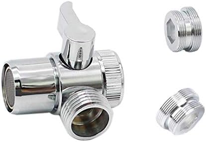 Zotti Shower Attachment for Bath Taps | Diverter Valve Shower Attachment | Add Shower to Bath Filler | 28mm / 24mm Diverter | Shower Bath Bidet Attachment | Chrome M22 X M24/M28