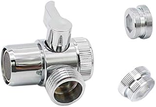 Zotti Shower Attachment for Bath Taps | Diverter Valve Shower Attachment | Add Shower to Bath Filler | 28mm / 24mm Diverter | Shower Bath Bidet Attachment | Chrome M22 X M24/M28