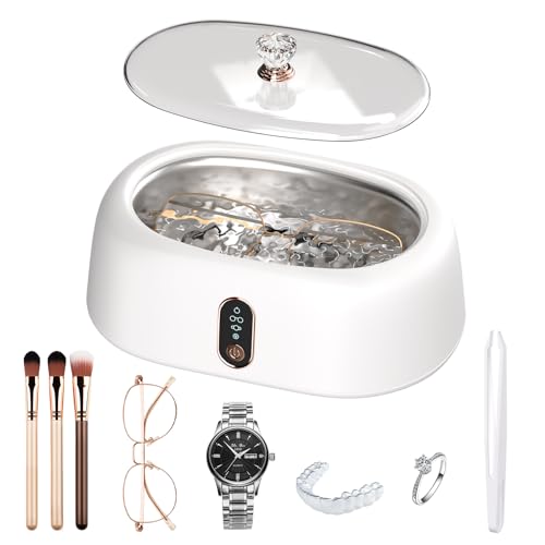 Nettoyeur ultrasons de bijoux et lunettes pour éliminer la saleté