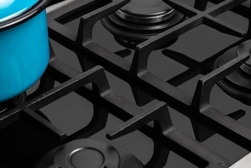 FISCHER COOKTOP À GÁS 5 BOCAS PLATINIUM MESA VIDRO PRETO BIVOLT - 19784-23299 glide