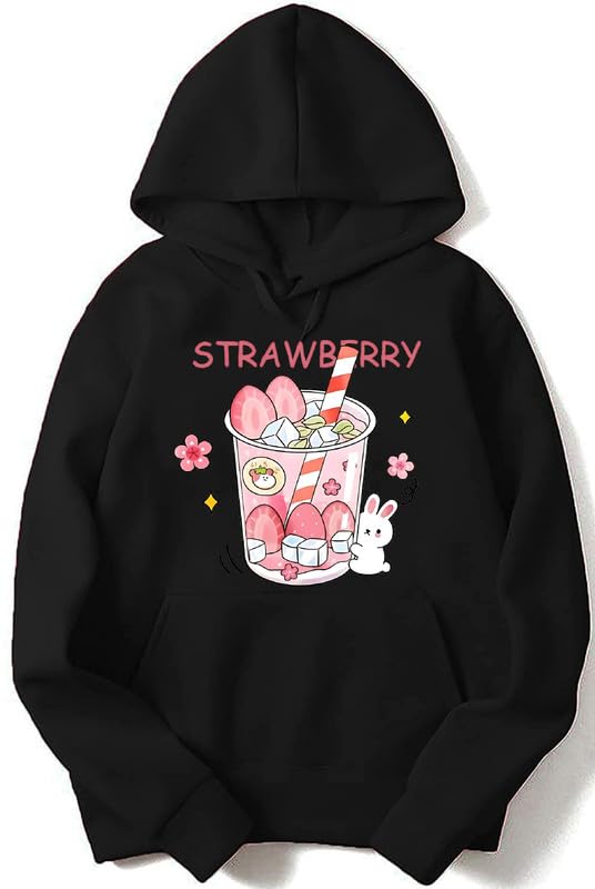 Image of Hoodie Women Girl Causal Stylish Sweatshirt Black Blue Maroon Pink Lavender Beige Brown 599 699 499 Under