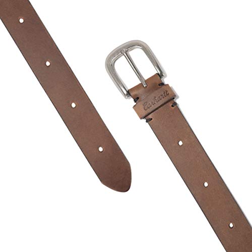 Carhartt Mens Casual Rugged For Women, Available In Multiple Styles, Colors & Sizes Belt, Tanned Leather Continuous (Tan), Small Us #TOP23