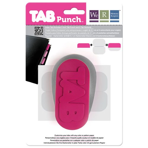 We R Memory Keepers Tab Paper Punch, Index