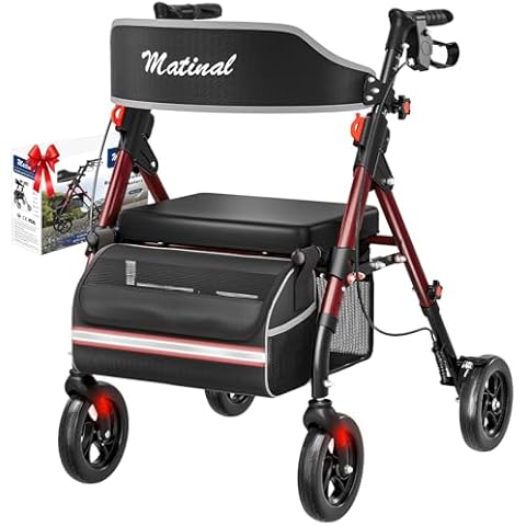 Matinal Walkers for Seniors, Rollator Walker Cover