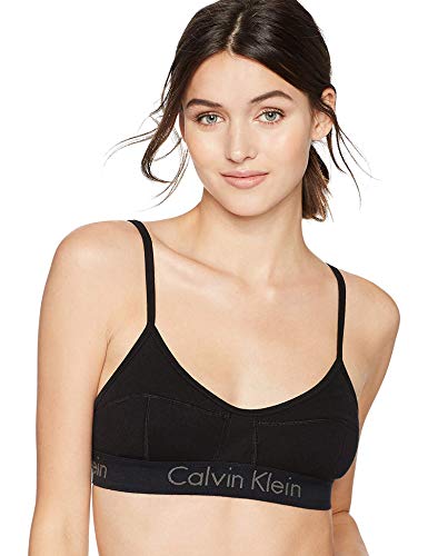 Calvin Klein Women's BODY UNLINED BRALETTE Bra, -black, L