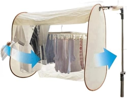 Xiraivke 󕨃Jo[ x_ O J Jo[ 󕨃Jo[ J悯  [obOt 120cm bVf ʋCǂ Jp RpNg[ ȒPݒu ֗ 󕨕یJo[ ΍ J悯J[e ƒpAۑ