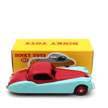 美品　DINKY TOYS JAGUAR XK120 COUPE ミニカー Amazon | DINKY TOYS 1/43 ディンキー ジャガー XK120 クーペ