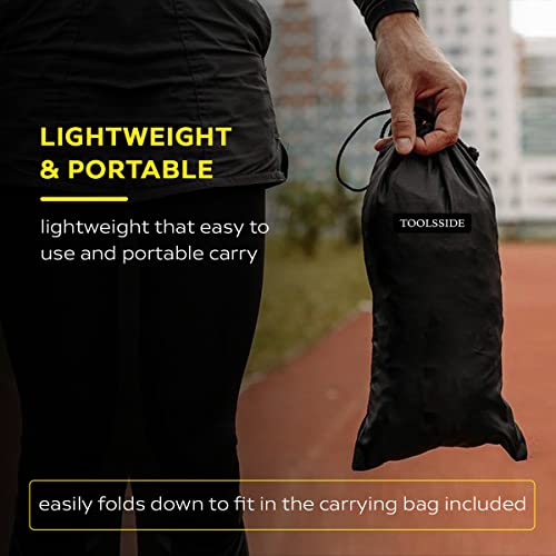 Toolsside Speed Parachute For Speed Training 48" - Running Speed Chute - Still Cool Running Speed Training For Kids Youth And Adults - Speed Chute Comes Complete With A Carrying Bag #TOP2