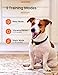PATPET Dog Training Collar with Remote Rechargeable Waterproof Shock Collar for Dogs 3 Training Modes, Beep Vibration and Shock, Up to 1000Ft Remote Range