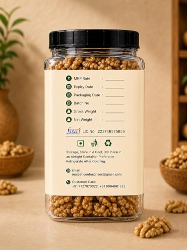 Image of NUTS & YOU Premium Broken Walnut Kernels 900gm | Akhrot Giri Without Shell | Omega-3 Rich Brain Food | Crunchy & Fresh Walnuts | High Fiber Healthy Snack