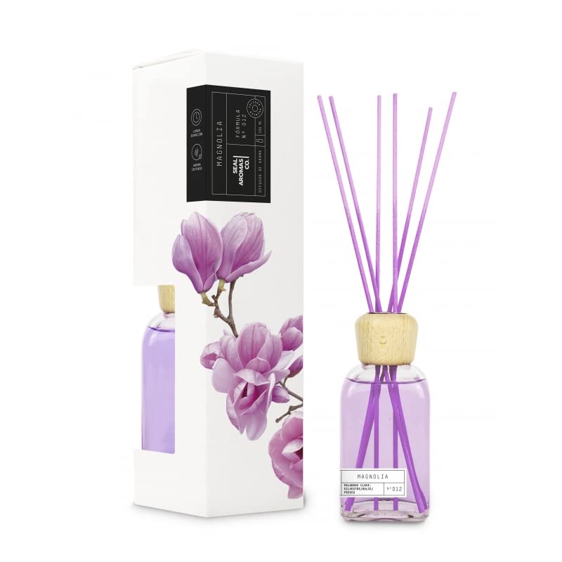 Ambientador Mikado Ginger Lily Essential 220 ml, Difusor de Aroma Fresco de Larga Duracion - Magnolia