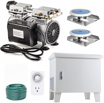 Pond Aerator Pump and Pond Aerator Weatherproof Outdoorbig box