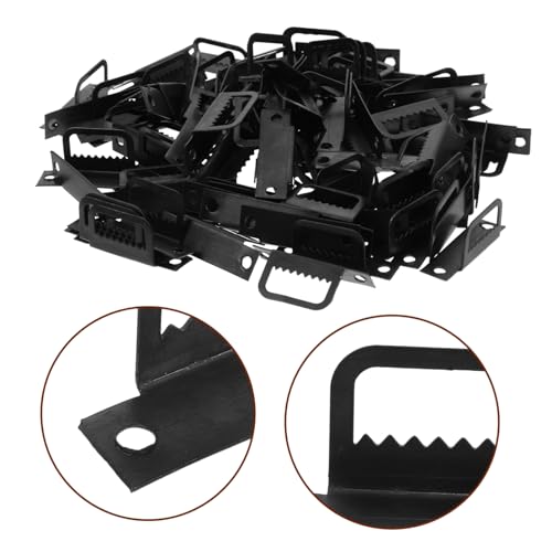 Image of Metal Hooks Picture Hanger 100pcs Heavy Duty Plate Nails for Hanging DIY Decor Hardware