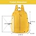 ZURV Small Size Nylon Waterproof Backpack for Women Fashion Lightweight Cute Backpack Suitable for Daily Commuting Shopping Office Workers College Students Cycling and Hiking