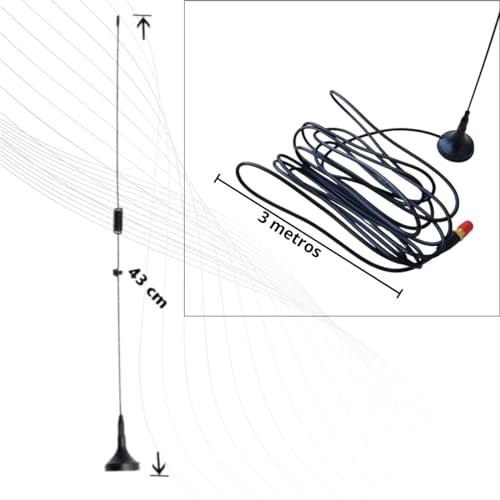 Antena Externa Nagoya Base Magnética UT-106UV Para Rádio HT