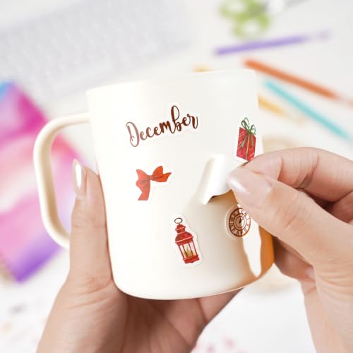 Image of 316Pcs+ Seasonal Planner Stickers Sheets Holiday Planner Scrapbook Stickers for Planners Adults Multicolor Waterproof Scrapbook Sticker for Scrapbooking Journaling DIY Crafts Daily Life Party Supplies
