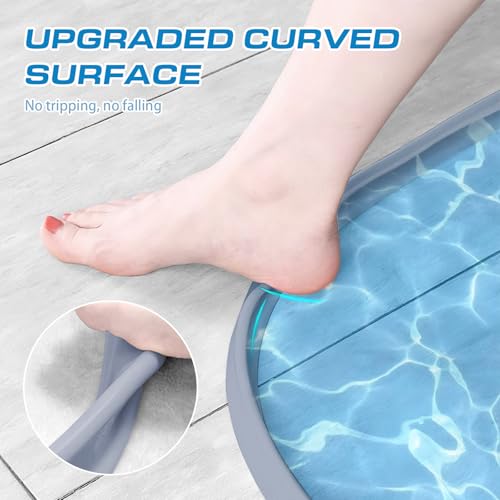Barriere de douche anti débordement flexible pour retenir l'eau au sol - 8