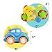 Boley Buddy Mini Toy Cars, Model Two - 4 Piece Friction Powered Small Race Car Toys Play Set for Kids and Toddlers