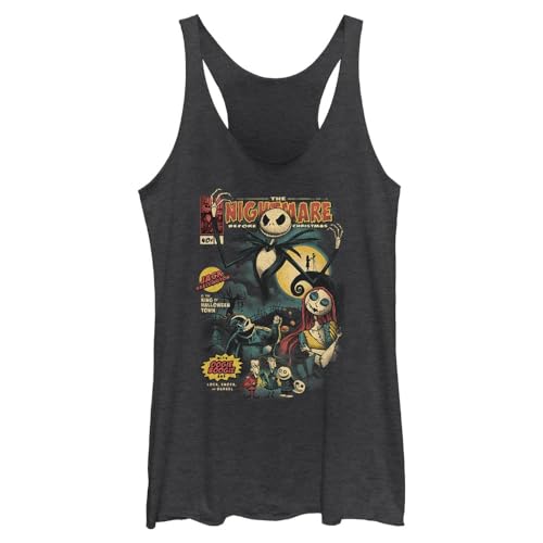 Débardeur The Nightmare Before Christmas comic cover top gothique Disney femme
