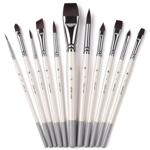 Set de Pinceles para Pintura de Cara Golden Maple 11 Piezas para Acrílico Artístico miniatura 6