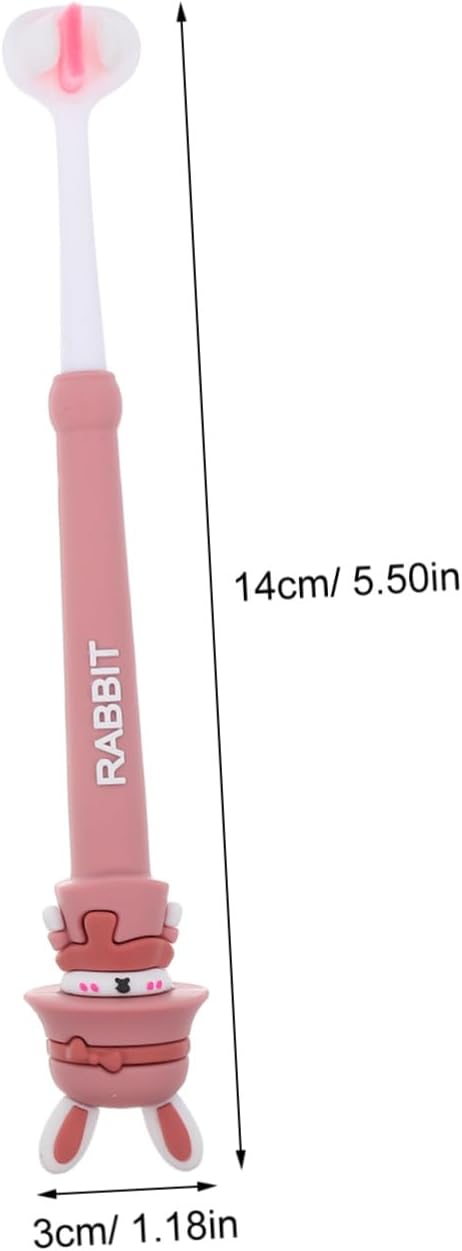 4pcs Sided Toothbrush Soft Bristles Gentle Gums Ergonomic Easy-Grip Handle for Boys and Age All-Around Cleaning