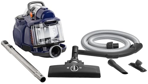 Electrolux Aspirador de pó sem saco Silent Performer Cyclonic 1200W silencioso filtro HEPA lavável regulador potência cabo retrátil raio ação 8,4m bocal estofados tubo telescópico CYC01 127V