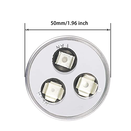 Taixuan T-01 45/5 Uf Capacitor 45+5 Mfd 370V/440Vac Cbb65 Round Dual Run Start Ac Capacitors thumb #4
