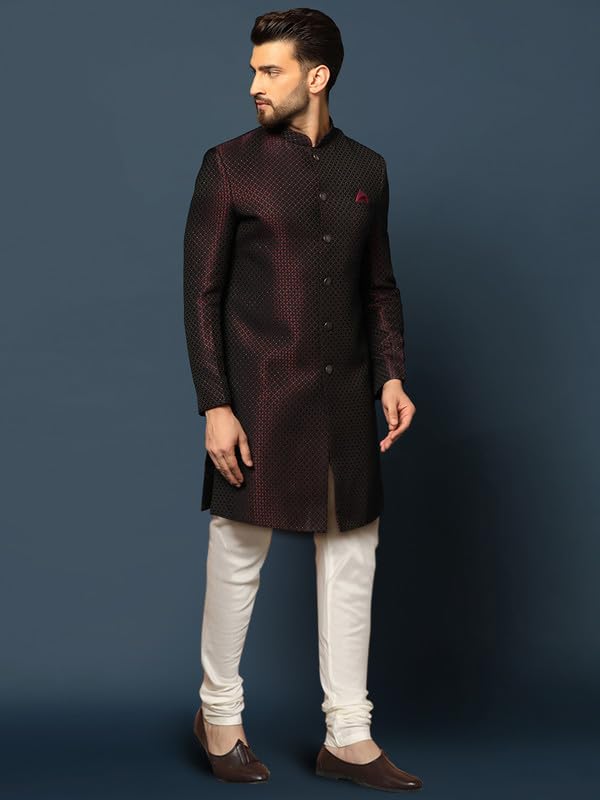 Image of KISAH mens Sherwani Churidar Set