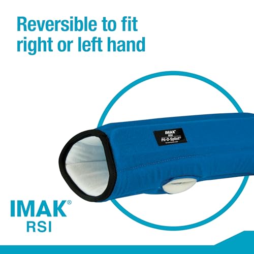 Brownmed IMAK RSI Pil-O-Splint - Wrist Brace for Carpal Tunnel - Removable Splint - Nighttime Wrist Support for Pain Relief