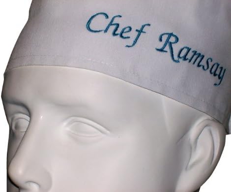 Sombrero de chef personalizado - You Name It Design Blanco
