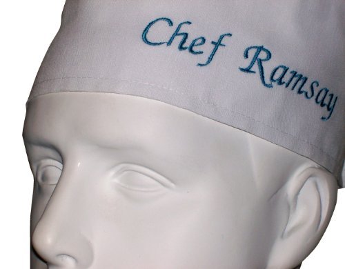Personalized Chef Hat - You Name It Design White