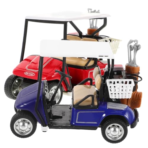 BESPORTBLE Golfwagen Modellauto 2er Set