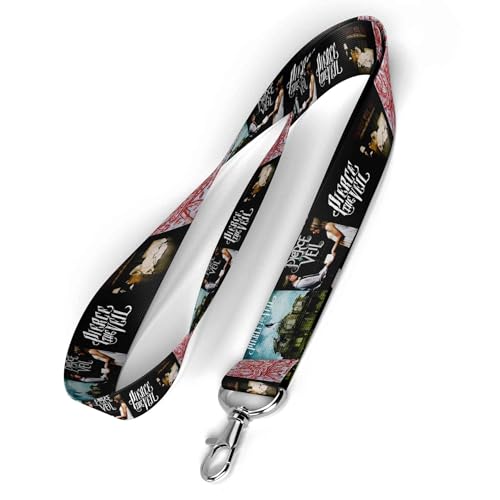 HAMZA'S gifts & more Pierce the Veil Album Lanyard | Band Keychain | Rock Band Merch | Lanyard for Fans | Pierce the Veil Keychian