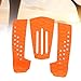Leapiture 3 Pcs Surfboard Traction Pad Surfboard Tail Pocket Surfing Pad Surf Deck Mat Skimboard Accessories for Surf Instructors Surfboard Shapers (Orange)