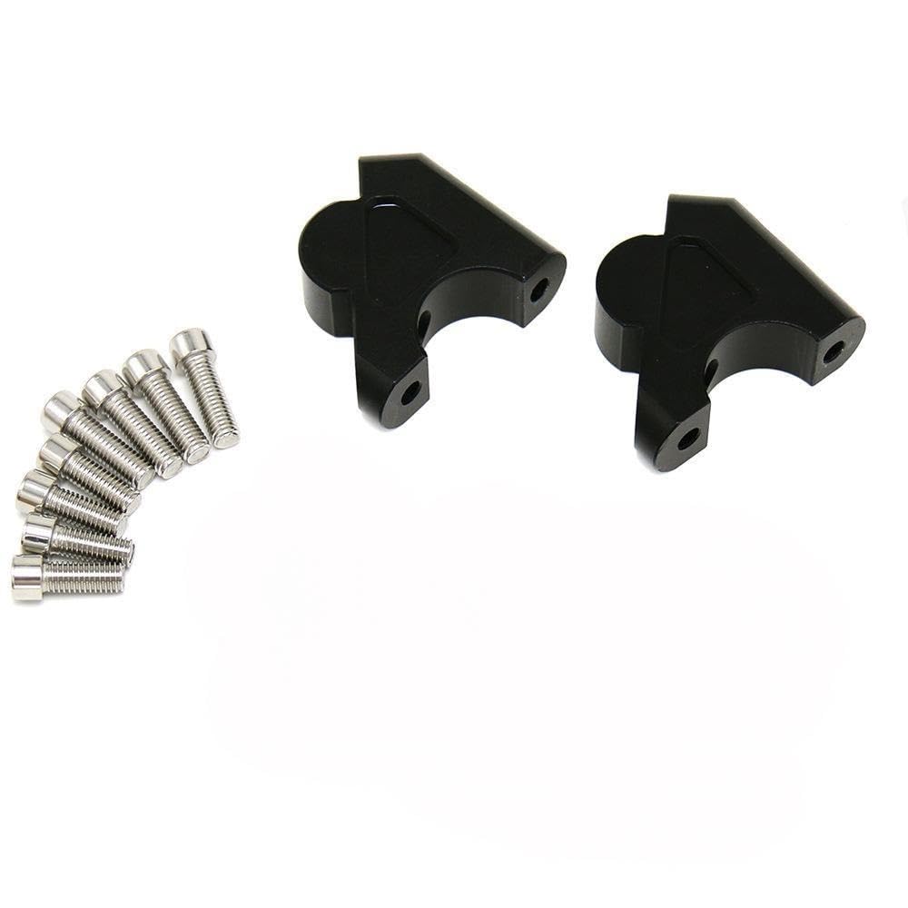 Guidon R1200GS kit augmentation hauteur rehausseur de guidon moto R1250GS ADV LC noir