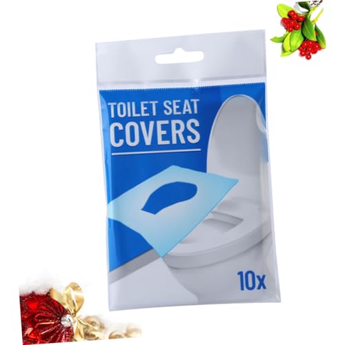 FRCOLOR Portátil 6 Embalagens tampa do assento do vaso sanitário tampas descartáveis almofada de ban