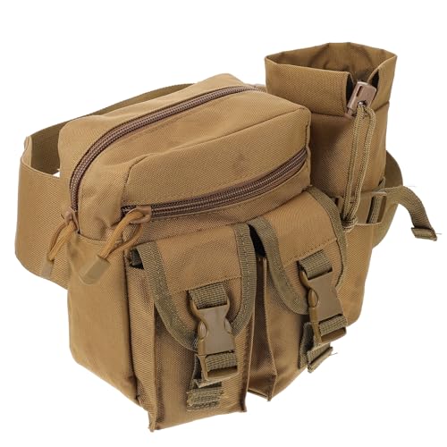 Sac banane sport kaki grande capacité pour course à pied et activités outdoor