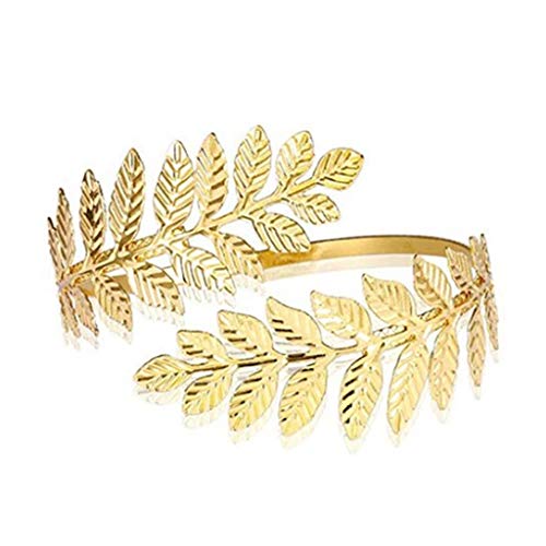 DYNWAVE 4xMulheres Braço Braço Cuff Braçadeira Bracelete Bracelete-Espiral Folha Ramo