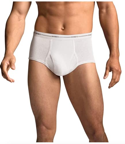 Hanes mens Comfortsoft Tagless Full Rise Underwear Slightly Imperfect 9-Pack Briefs