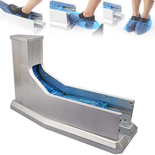 KJLYLPP Non Power Cleaning Room Automatic Industrial Eco-Friendly Shoe Cover Dispenser No Batteries or Power Required with 200pcs Shoe Covers