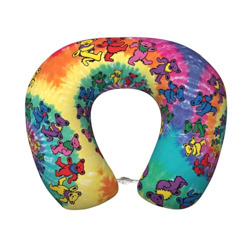 Almohada de poliéster ajustable para cuello negro